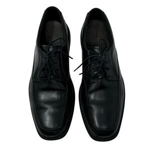 Bostonian Flextile Mens Oxford Dress Shoes Black Leather Size 11M
